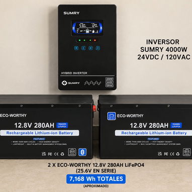 Kit solar sumry 2.5kilos 1050$/ 5kilos 1600$/  7 kilos 2000$ - 6/9