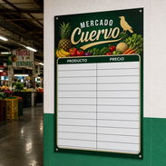 Carteles de Precio en PVC 3mm | Calidad Industrial | Precio Económico - Img 57214959