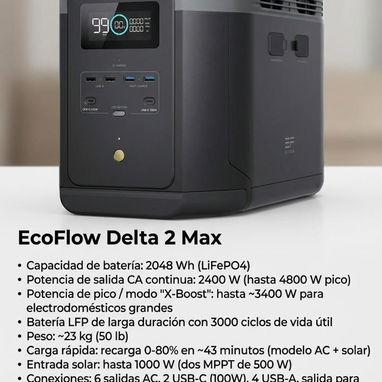 ⚡ EcoFlow Delta 3 y Delta 2 (varios modelos)_La mejor calidad_Garantía 7 días_Precios imbatibles ⚡ - Img 121988357