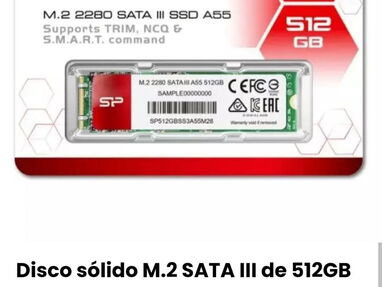 Disco sólido interno M2 SATA III/ Disco solido M2 NVMe 1TB/ Discos sólidos M2 NVMe 4tb/ Disco solido M2 SATA III 2tb - Img main-image