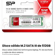 Disco sólido interno M2 SATA III/ Disco solido M2 NVMe 1TB/ Discos sólidos M2 NVMe 4tb/ Disco solido M2 SATA III 2tb - Img 41003196