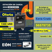 OFERTA-FG-Estación de Energía (2kw) tlf 56579735 /(USD-MN-Eur-Zelle)/Envio Gratis/Garantía 1 año - Img 54717857