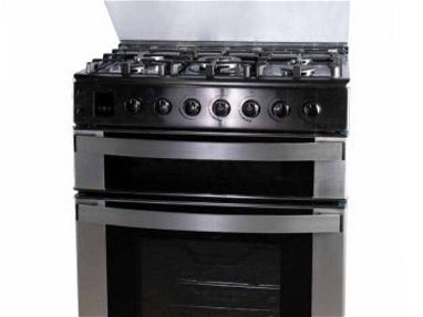 Cocina A.INOX de 5 hornillas  con doble horno, nueva! - Img main-image-45661308