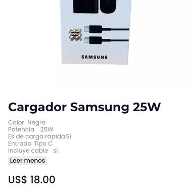 Cables de carga con transferencia de datos carga rapida,combos Cargadores, espigas y mas 0km somos tienda física - 7/10
