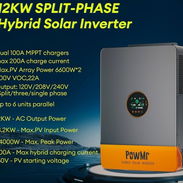 Inversor power mr 12 kw fase dividida 110 y 220v - Img 58324775