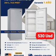 Nevera Vertical Eko 8.5 pies (Incluye 1 protector de voltaje), Garantía de 1 año, Entrega gratis para toda La Habana - Img 52344798