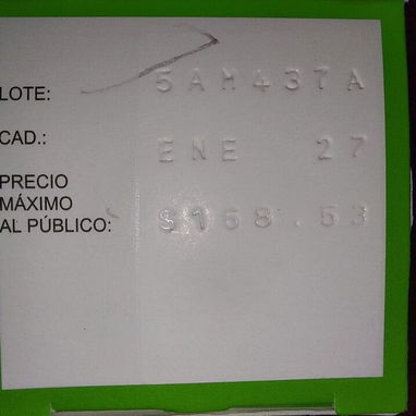 Hidroclorotiazida, frasco con 20 tabletas de 25mg - Img 110296898
