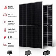 ☀️Panel Solar Bifacial Longi 620W 🚚 💨Tenemos Entrega Rápida en la Habana 📌Oferta Minorista 💲Precio: 165 USD 📦Ofer - Img 57896197