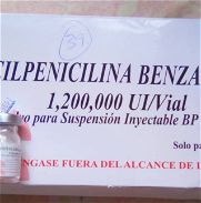 Penicilina Benzátinica bulbo 1,200,000ui, importado - Img 45835777