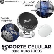 Soporte de celular para vehículo//1Hora PJ093//Ajuste magnético mediante imán// - Img 46464779