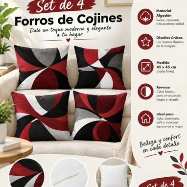 Cojines set de 4 - 2/5