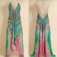 Vestido estampado con espalda afuera - Img 56097551