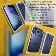 IPhone 17pro Max para venta o cambio solo por iPhone menor y vuelto o Samsung s24 ultra o s25 ultra y vuelto - Img 55994671