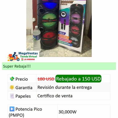 ✨️VENTA DE BOCINAS DE VARIOS TAMAÑOS✨️ - Img 124874044