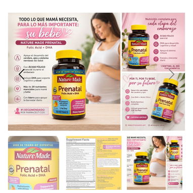 12usd PRENATAL + FÓLICO ÁCIDO - Img 121418527