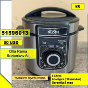 VR-719-Olla Reina Rudenkov 6L.....50 USD...51596013.....transporte lugares cercanos - Img 56381052