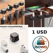 Clips Organizadores de Cables – Sin Perforaciones ni Daños - Img 55861672