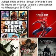 Juegos de pc 1 tera por 1400cup - Img 49774787