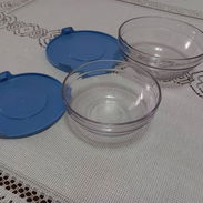 JUEGO DE RECIPIENTES DE CRISTAL CON TAPA - Img 58268515
