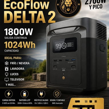 Ecoflow y estaciones de energía Camagüey - 8/10