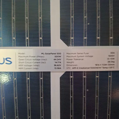 Panel solar milexus 500W venta por unidad y por cantidad - Img 127996187