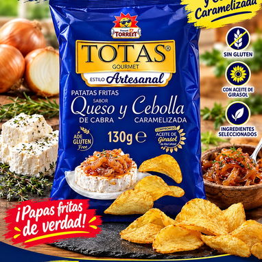 Papas prefritas Maestro 1kg, Papas Fritas TOTAS 130g, Jugos La Estancia 200ml - 2/4