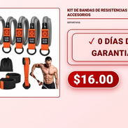 KIT DE BANDAS DE RESISTENCIAS CON ACCESORIOS - Img 58261086