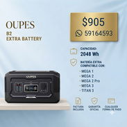OUPES B2 EXTRA BATERY - Img 57535993
