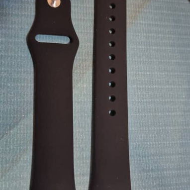 Manillas color negras de silicona para Mi Band 8,9 y 10 cierre es de los que no se abren por error. 53586009 - Img 118389379