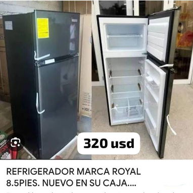 REFRIGERADOR ROYAL 8.5🦶 CONGELACIÓN convencional ( 550×550×1430 cm)-Zelle 1x1; USD,euro, MLC - Img 121105353