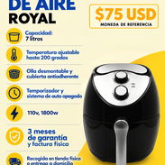 Freidora de aire Royal - Img 57482693