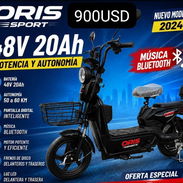 ⚡🏍️ MOTO ELÉCTRICA EN VENTA 🏍️⚡  ¡Muévete por la ciudad de forma cómoda, económica y sin gastar gasolina! 🔋💨  ✅ Moto - Img 57130252