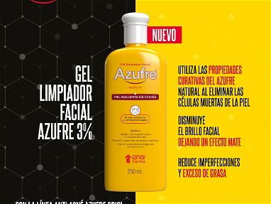 GEL LIMPIADOR FACIAL DE AZUFRE 3% 250ML - Img 62577326