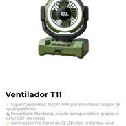 Ventilador recargable de 10 mil mAh.. - Img 56345733