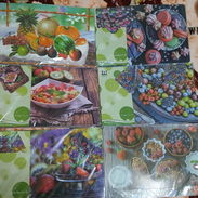 Doiles regalo para la madre set de 6 doiles con 6 porta vasos - Img 54970537