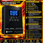 Inversor Solar Híbrido SUMRY 4000W 24V a 120V Onda Pura con MPPT 140A y Pantalla LCD Táctil, Nuevo en su caja - Img 57410906