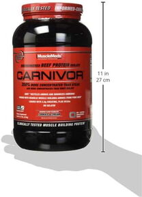 ✅MuscleMeds Carnivor - Aislamiento de proteína de carne hidrolizada 2lb, 28 porciones+Regalo WhatsApp - Img 43992792