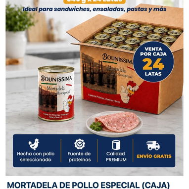 🥫 Jugos Sunchy, pasta de tomate y mortadela de pollo por cajas | Envío gratis 🚚 - 7/8