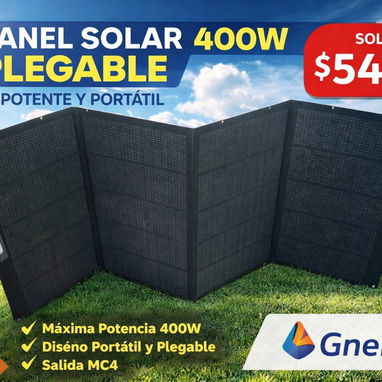 Panel Solar Plegable 400W - Img 122170823