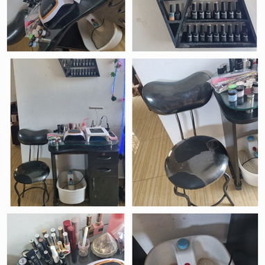 Vendo mi salón completo de uñas con 3 mesas equipadas y depilacion valorado en mas de 1000usd x 800usd. Centro habana - 2/3