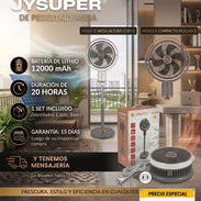 Ventilador Recargable De Pedestal y Mesa - Img 58019450