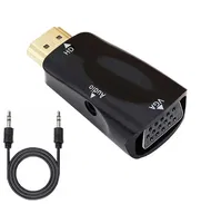 CONVERTIDOR ADAPTADOR DE HDMI A VGA CON SALIDA AUDIO 3.5MM - Img 47848143