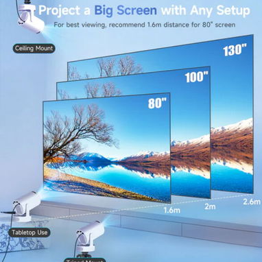 Proyector Magcubic HY300 Pro+ 4K – Cine Portátil al Máximo Nuevo a Estrenar - Img 121160624