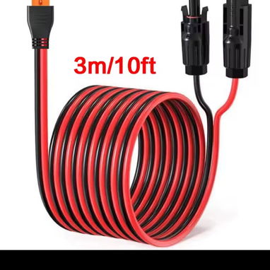 Cables XT60 y XT60I para su ecoflow de los paneles solares a su estación. De 3m - 2/10