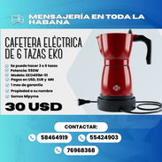 CAFETERA ELÉCTRICA DE 6 TAZAS - Img 57653193