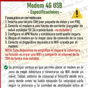 MODEM 4G USB* Modem Wifi 4G - Img 45430393