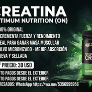 Creatina Optimun Nutrition 60 servicios - Img 55054997