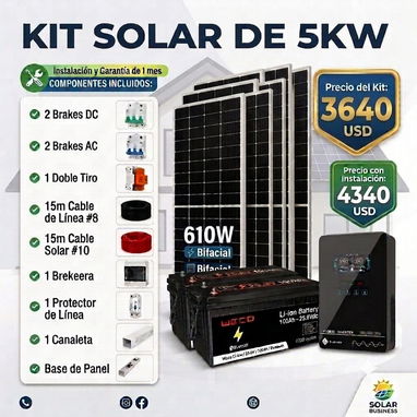 KITS SOLARES - 4/9