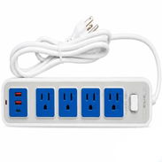 🔌 REGLETA ELECTRODOMÉSTICA⚡️CON USB 💰8USD💰 VPT A01 - Img 57868250
