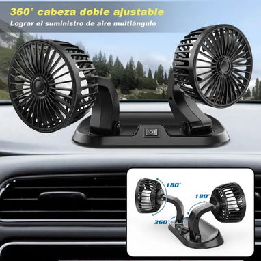 Ventiladores para autos traseros y delanteros de 12v - 2/2